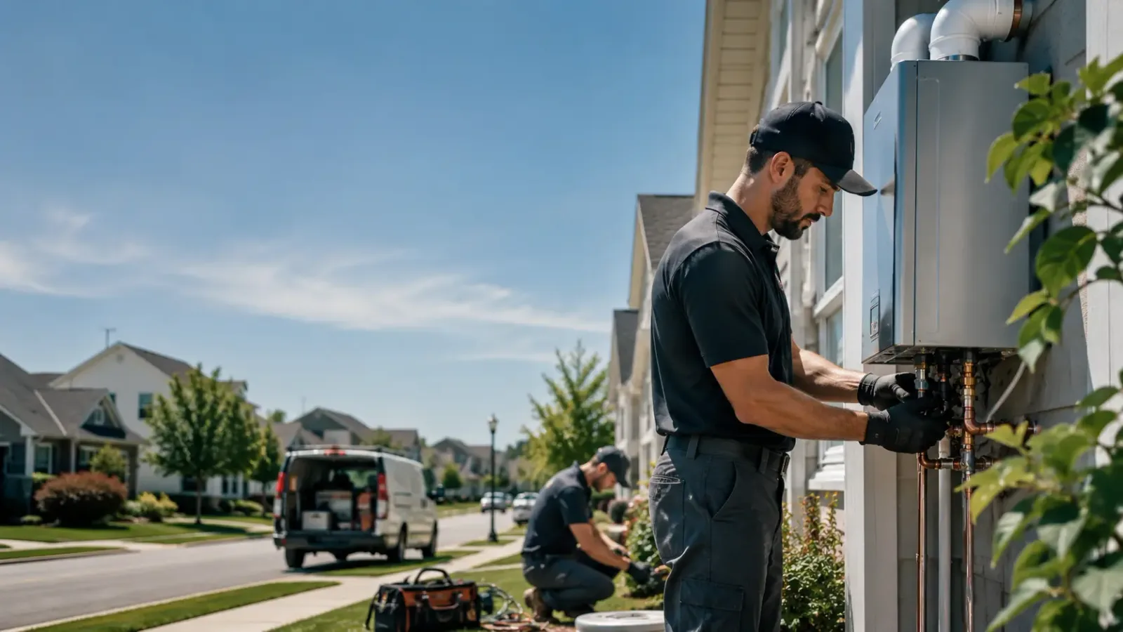 Tankless Water Heater Installation in Amherst, WI